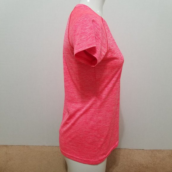 Under Armour shirt Small Twisted Tech HeatGear Semi-Fitted v-neck gym workout - Picture 4 of 10